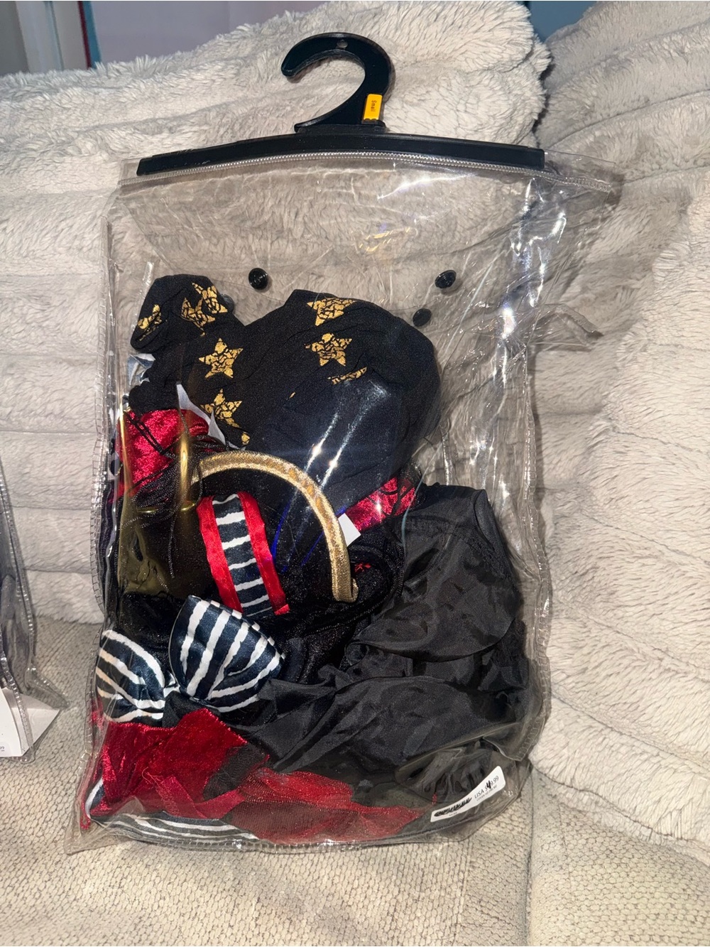 Spirit Kids Pirate Costume Black Red Gold